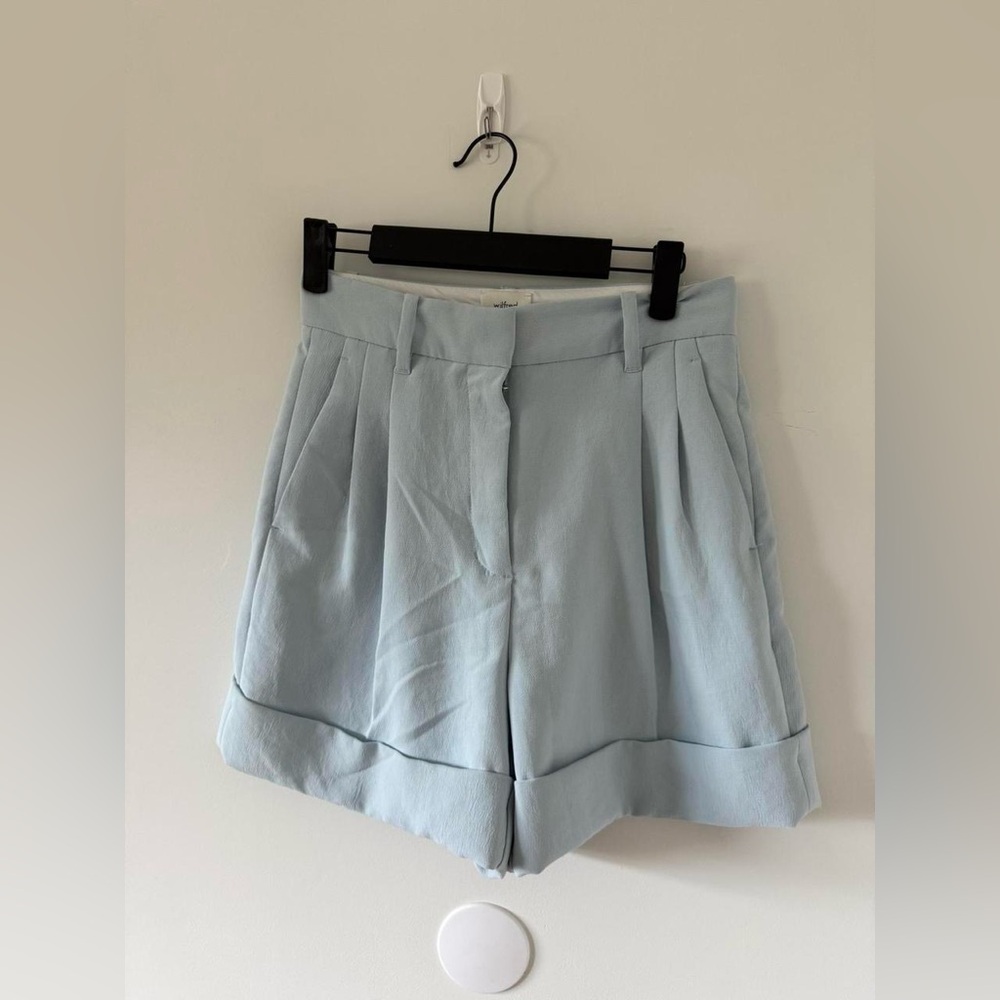 Aritzia Light Blue Women's Wilfred Shorts